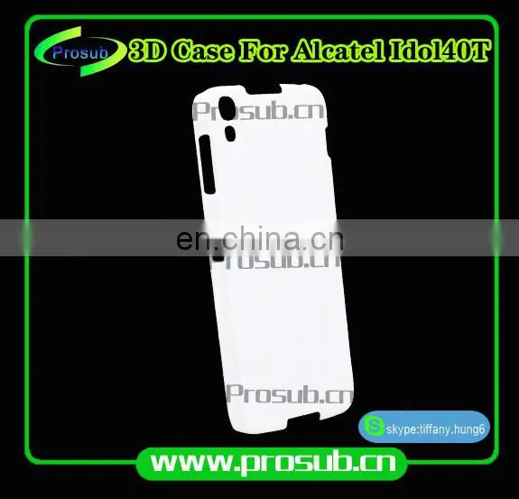 3d Sublimation Heat Transfer Blank Smartphone Case Cover for Prosub- Alcatel Idol40T-6055A photo-3