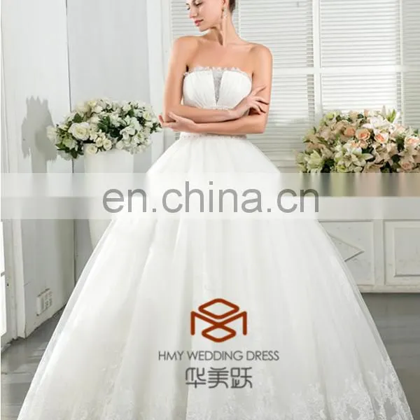 2017 New Summer Sleeveless Wedding Dress From China Fashion Ladies Elegant Wedding Dresses