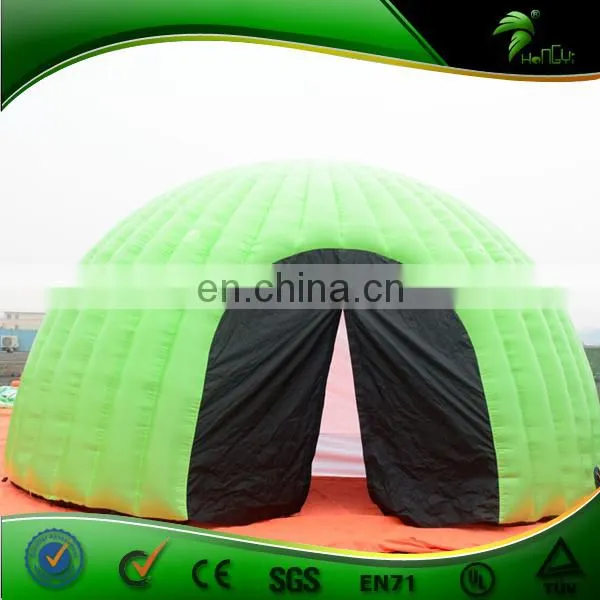 Green Inflatable Stage With Movie Screen Inflatable Customized Screen photo-5