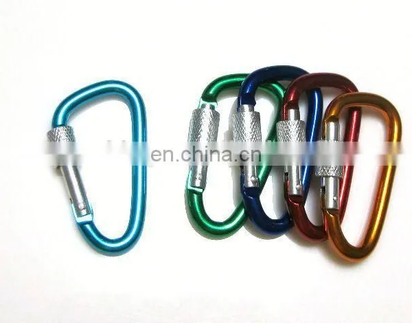 Custom Round Carabiner Clip From Shenzhen Factory Bulk