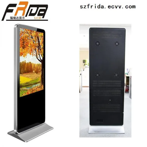 Factory 65 Inch Digital Signage Display & TFT LCD Multimedia Advertising Screen Indoor Floor Standing