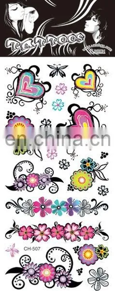 Temporary Tattoo, Transfer Tattoos