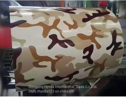 Camouflage Pattern PPGI And Wood/Marble Steel Coil photo-4