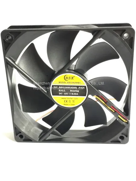 120mm 120x120x25mm dc 5v/12v Mini Fan 12025 Small Brushless Axial Air Ultra Evaporative Air Cooler photo-5