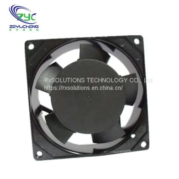 High Quality Low Noise Double Ball Bearing 220V AC Axial Flow Fan photo-2