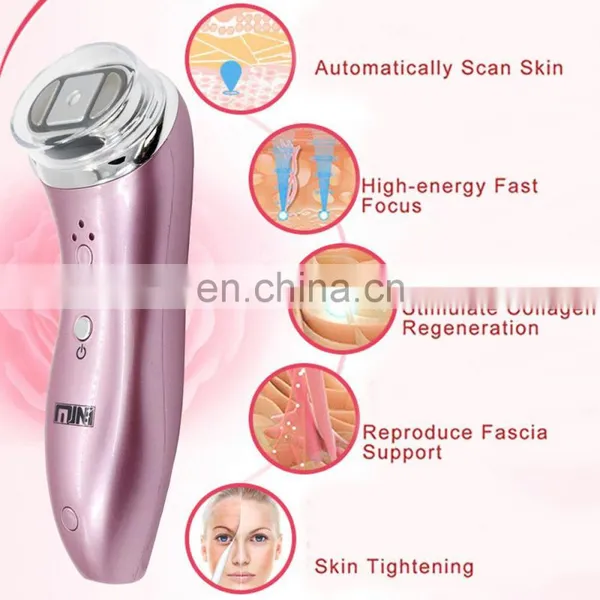 Mini HIFU Facial Machine RF Face Lifting LED Skin Rejuvenation Ultrasonic Device Effects Facial Skin Care Machine photo-4