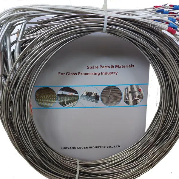 3*700mm High temperature K Type Mineral Insulated Thermocouple Temperature Sensor Probe With Connector
