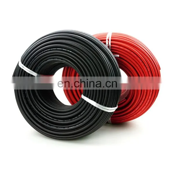 1/1.8KV Power 2 Core dc Solar Copper dc Cables H1Z2Z2-K Cable Solar 6mm Copper for Solar 6mm2 photo-4