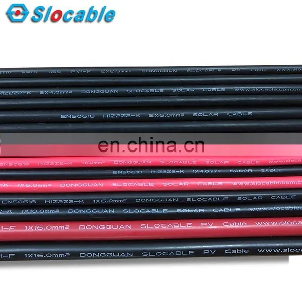 UV Resistance XLPE Dual Core 14 AWG 2.5mm2 Electrical Solar Cable photo-5