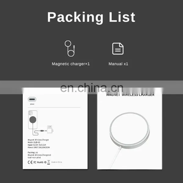 Creative Portable 5v 9v qi 15w Universal Wireless Charger Fast Quick Charging Wireless Charging Pad for Phone photo-7