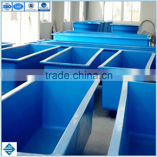 FRP Fish Tank for Indoor Fish Farm/ Fiberglass Fish Tanks /China Fiberglass Frp Fish Farm Stock Tank photo-2