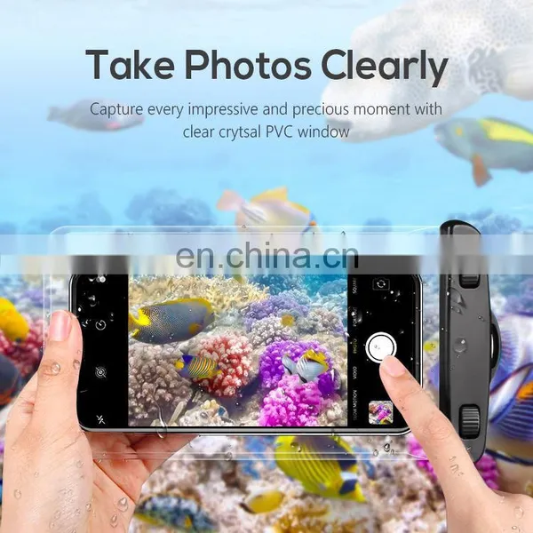 The Cheapest Waterproof Cellphone Bag for Outdoor Camping Floating Waterproof Phone Case photo-2