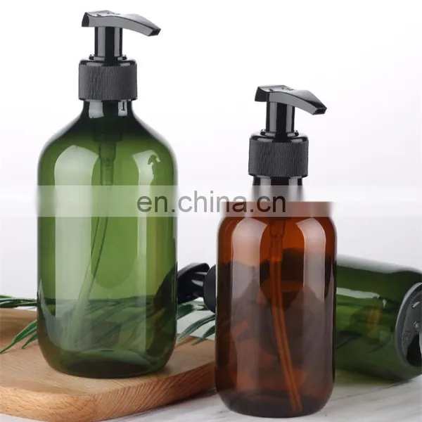 Beautiful Design Empty Clear PET Plastic Liquid Soap Bottles Handwash Bottles