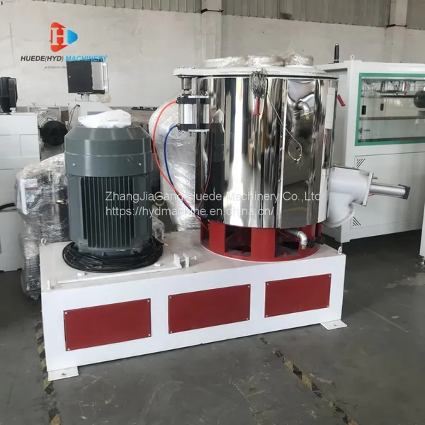 SHR Series High Speed Hot Mixer Machine Hot Mixing Machine For Plastic Powder Pellets photo-4