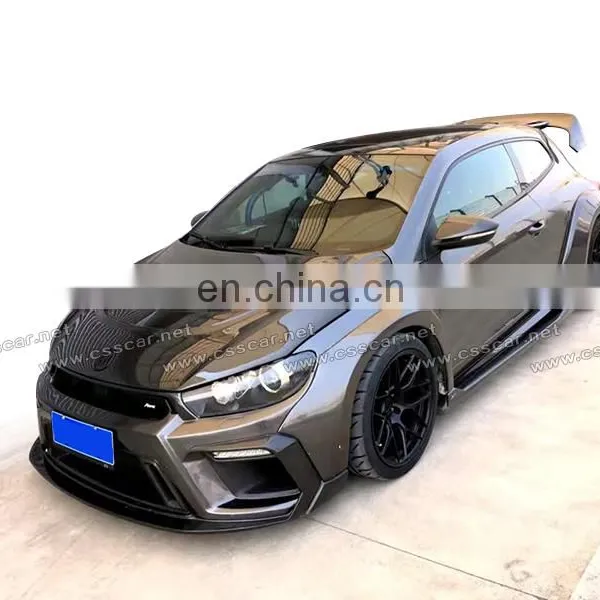 Aspec Design Wide Bumper Body Kit for vw Scirocco Kit Car Body Kits photo-2