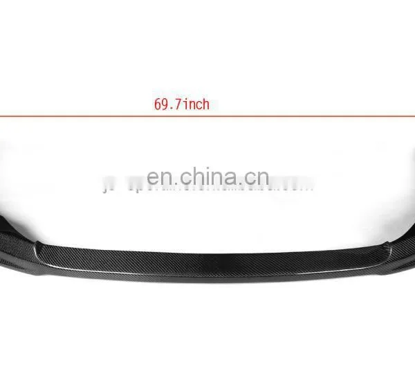 08-15 Carbon Fiber EVO X Front Bumper Lip For Mitsubishi Lancer EVO X 10th photo-3
