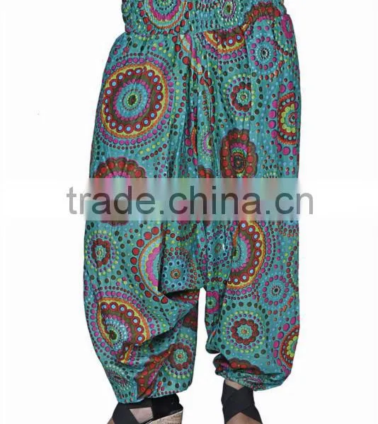 Indian Women Multicolored Printed Harem Pants Trousers Afghani photo-6