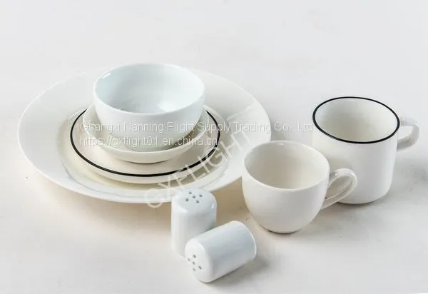 Inflight Fine China Ceramic Tableware Set
