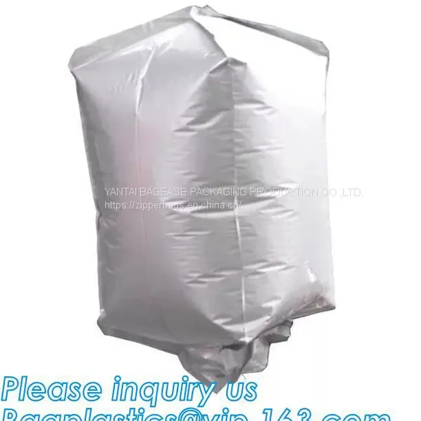 Large Vacuum Aluminum Foil Cubic Packing Machine Bag Big Three Dimension Jumbo Bags 1000kg 1.5 Ton photo-4