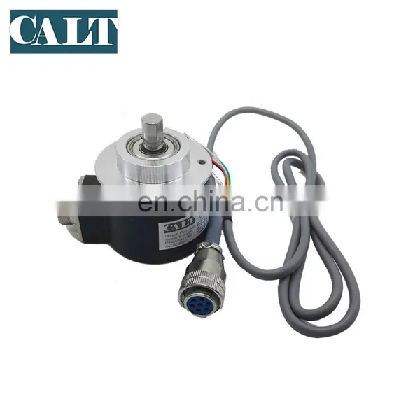 10mm Solid Shaft 1000ppr Push Pull GHS58-10C1000BMP526 Optical Incremental Encoder photo-5