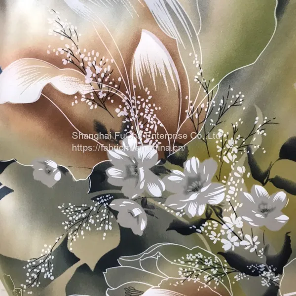 2020 High Quality No Moq Digital Poplin Custom Printing Fabric For Shirts photo-2