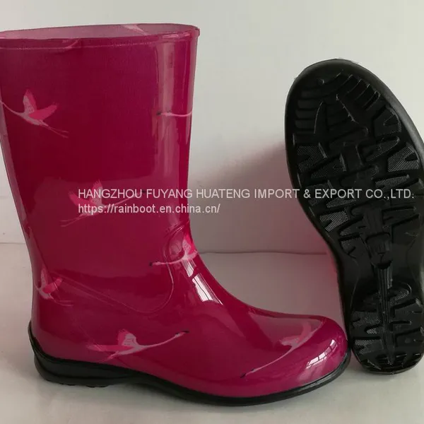 Cheap Women Rain Boots,Vogue Female Rain Boots,Popular PVC Rain Boots,Colourful Ladies Boots,Outdoors Rain Boots photo-2