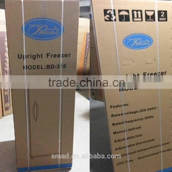 100liter to 310liter Home Use Single Door Vertical Freezer With Crisper Drawers Quality Choice photo-5