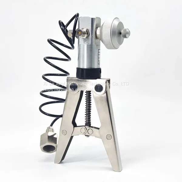 Hand Pump Handheld Pressure Calibrator Pressure Gauge Calibration 1.6Mpa