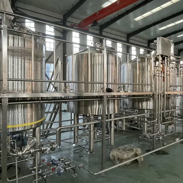 10HL 5HL Automated Brewhouse Equipment Micro Brewery