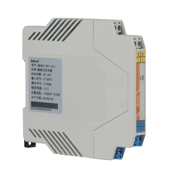 Acrel 1 Channel Pt100 Signal Input, After Isolation, Proportionally Outputs 2 Channels of Independent DC0/4-20mA Signals photo-2