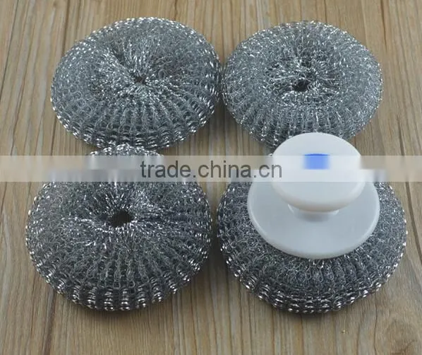 High Quality and Cheap Stainless Steel Scourer/sponge/cleaning Ball for Kichen Quality Choice photo-3