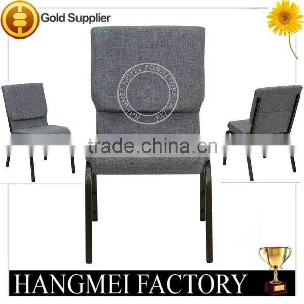 Cheap Modern Stackable Church Chairs in Red on Sale Made in China photo-5