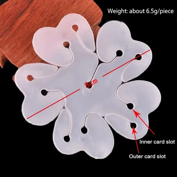 Wholesale Blossom Shape Blower Flower Seal Clip Balloons Sealing Clip Balloon Clips to the Arches Party Supplies photo-6