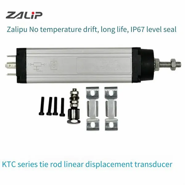 Zalip Ktc-600mm Pull Rod Linear Displacement Sensor Resistance Ruler, Electronic Ruler for Injection Molding Machine Pull Rod photo-2