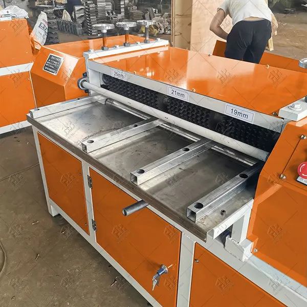 AC Radiator Crushing and Separating Machine Radiator Strimming Machine
