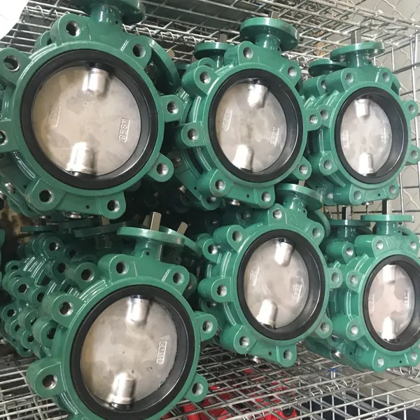 PN16 DN200 GGG50 Cast Iron Flange Butterfly Valve Manual Gear Turbine Electric Operation Butterfly Valve photo-4