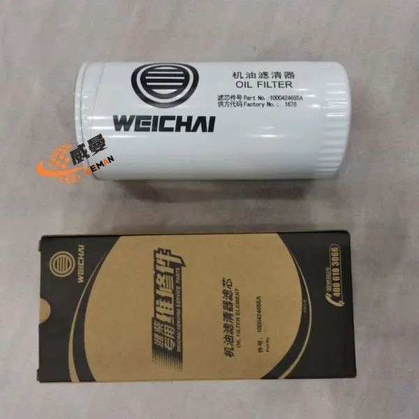 Weichai 1000424655 Fuel Filter Element for Machine With Good Quality and Price photo-3