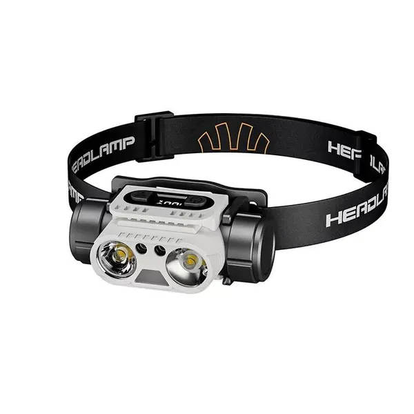 Spot Flood Dual Light LED Headlamp Rechargeable 500LM RGB Modes IPX3 Water Resistant Head Torch for Outdoor Camping Hiking photo-3
