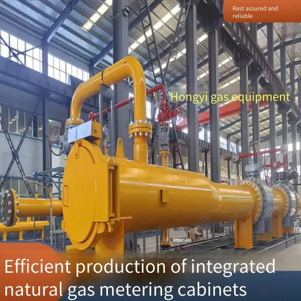 Cng Pressure Reduction Skid, Natural Gas Pressure Regulation and Metering Device, Gas Pressure Regulation Cabinet, Uninterrupted Gas Supply Metering Cabinet, Hongyi Technology photo-5