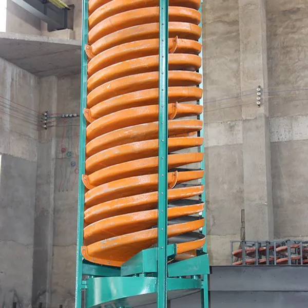 5LL Series Spiral Chute Concentrator, Gravity Separation Spiral Chute for Chrome Ore, Iron Ore, Tungsten Ore Processing
