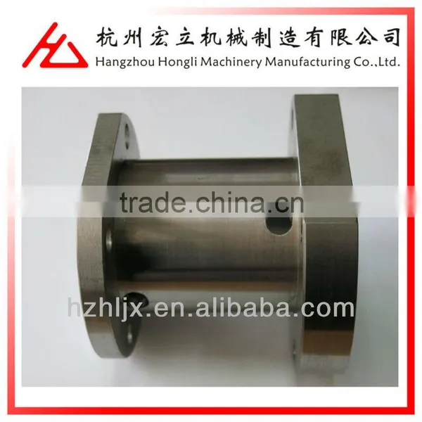 High threaded connection flange fabrication