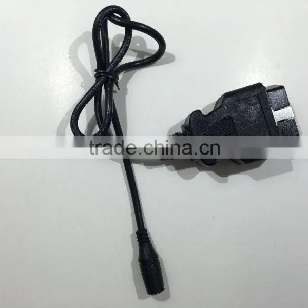 Male OBD Plug Female DC5.5x2.1 Diagnostic Adapter Cable photo-2