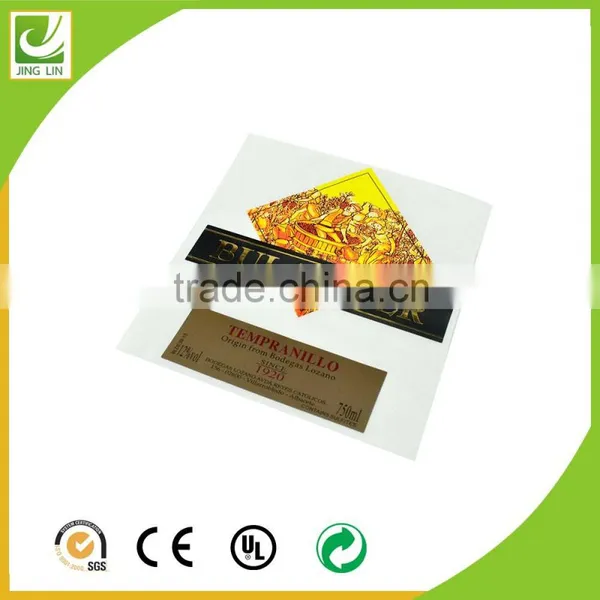 China Supplier Top Quality Custom Wine Bottle Neck Label photo-3