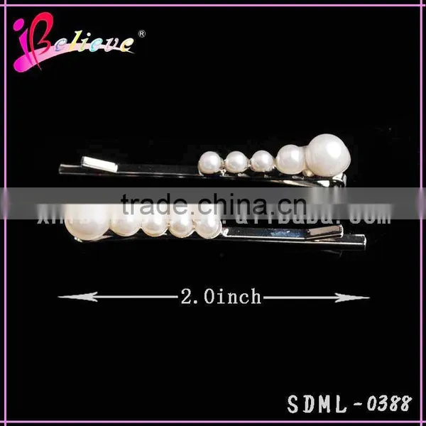 Cute Pearl Hair Accessories Made in China Yiwu Pearl Hair Clip Pearl Pin for Girls photo-2