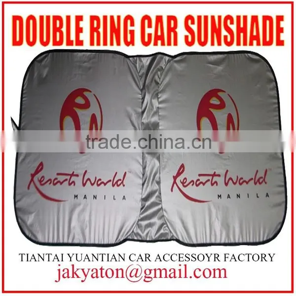 Silver Car Sun Shade Fold Car Sunshade Ring Car Sunshade Car Sun Shade Car Sun Visor Car Accessories