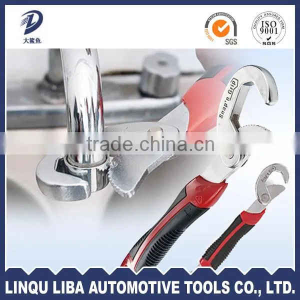 9-32mm High Quality China Factory Manufacturer Heavy Duty Forged Snap N Grip /Universal Wrench Set For Truck As Seen On TV