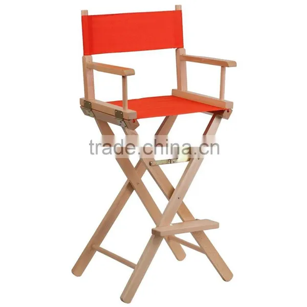 Wooden Furniture Designs Modern Outdoor Cheap Camping Canvas Folding Wooden Director Chair Quality Choice photo-6