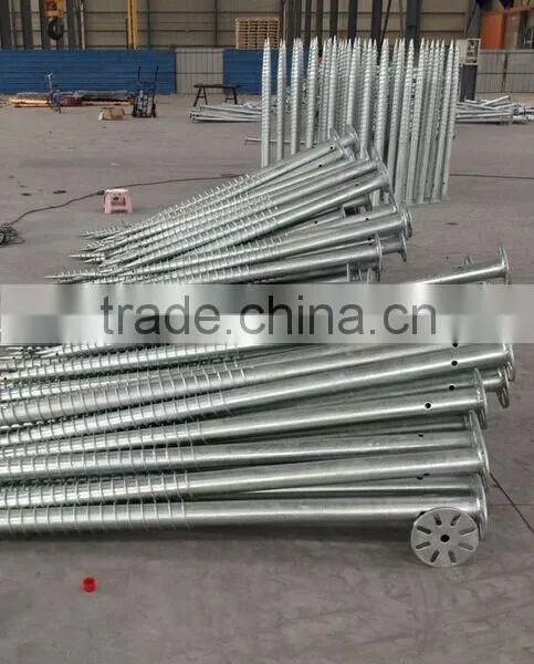Solar Panel Hot Dipped Galcanized Ground Screw Anchor photo-2