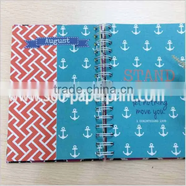Spiral Notebook Color Pages Printed Notebook Custom photo-6
