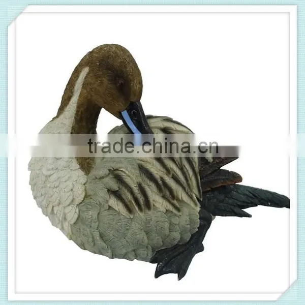 Factory Custom Resin Goose Figurine for Home Decor photo-4